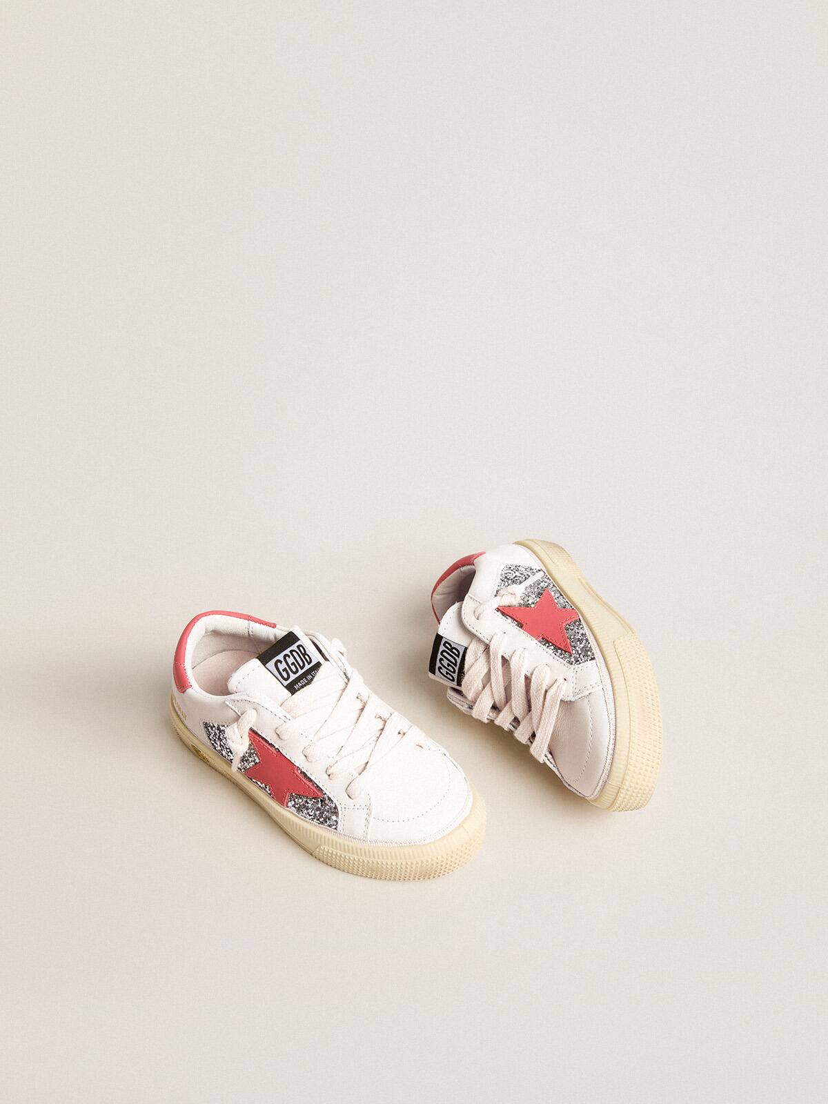Junior May with red leather star and heel tab
