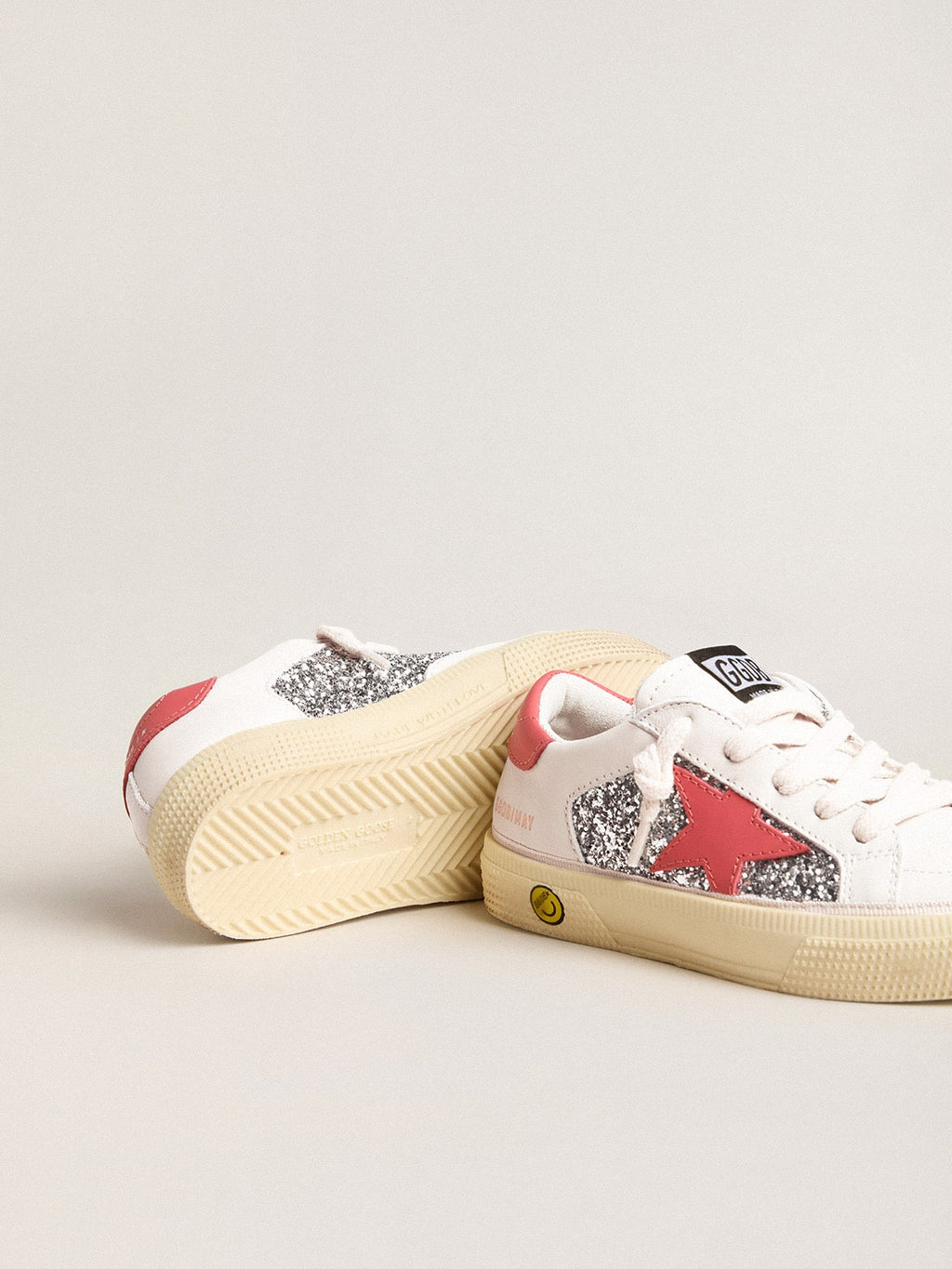 Junior May with red leather star and heel tab