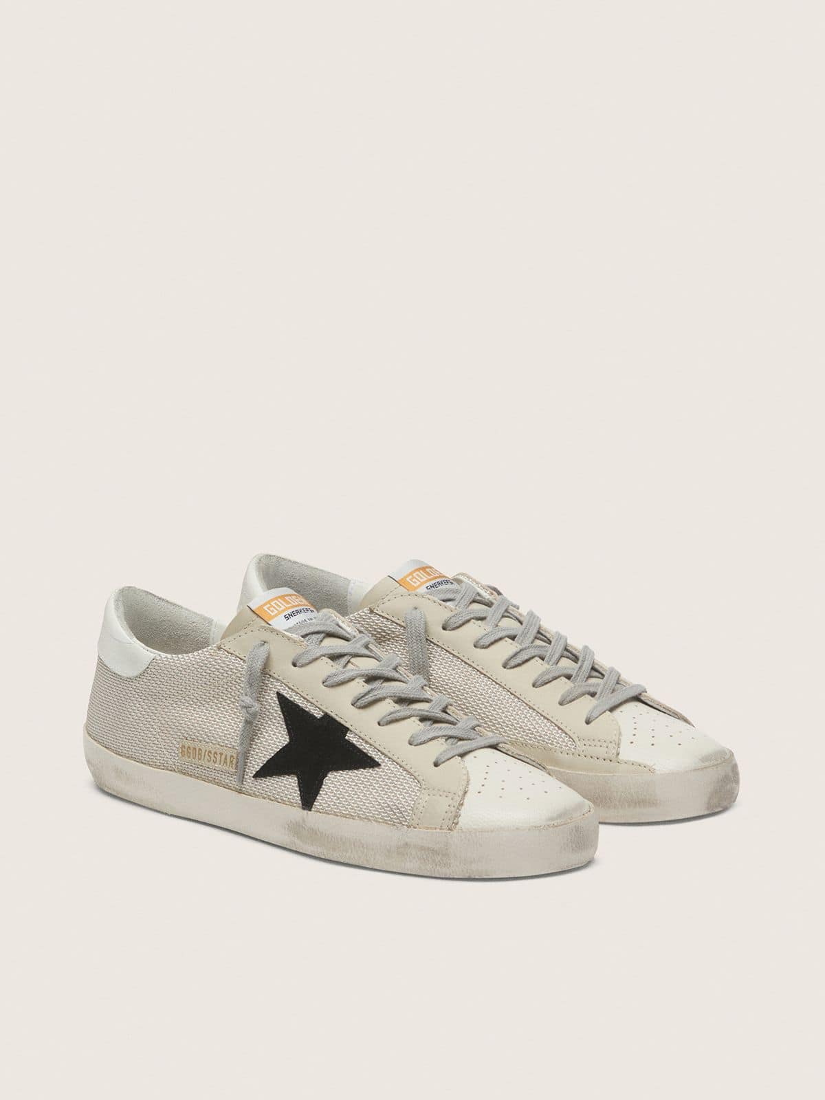 Men's Super-Star in leather