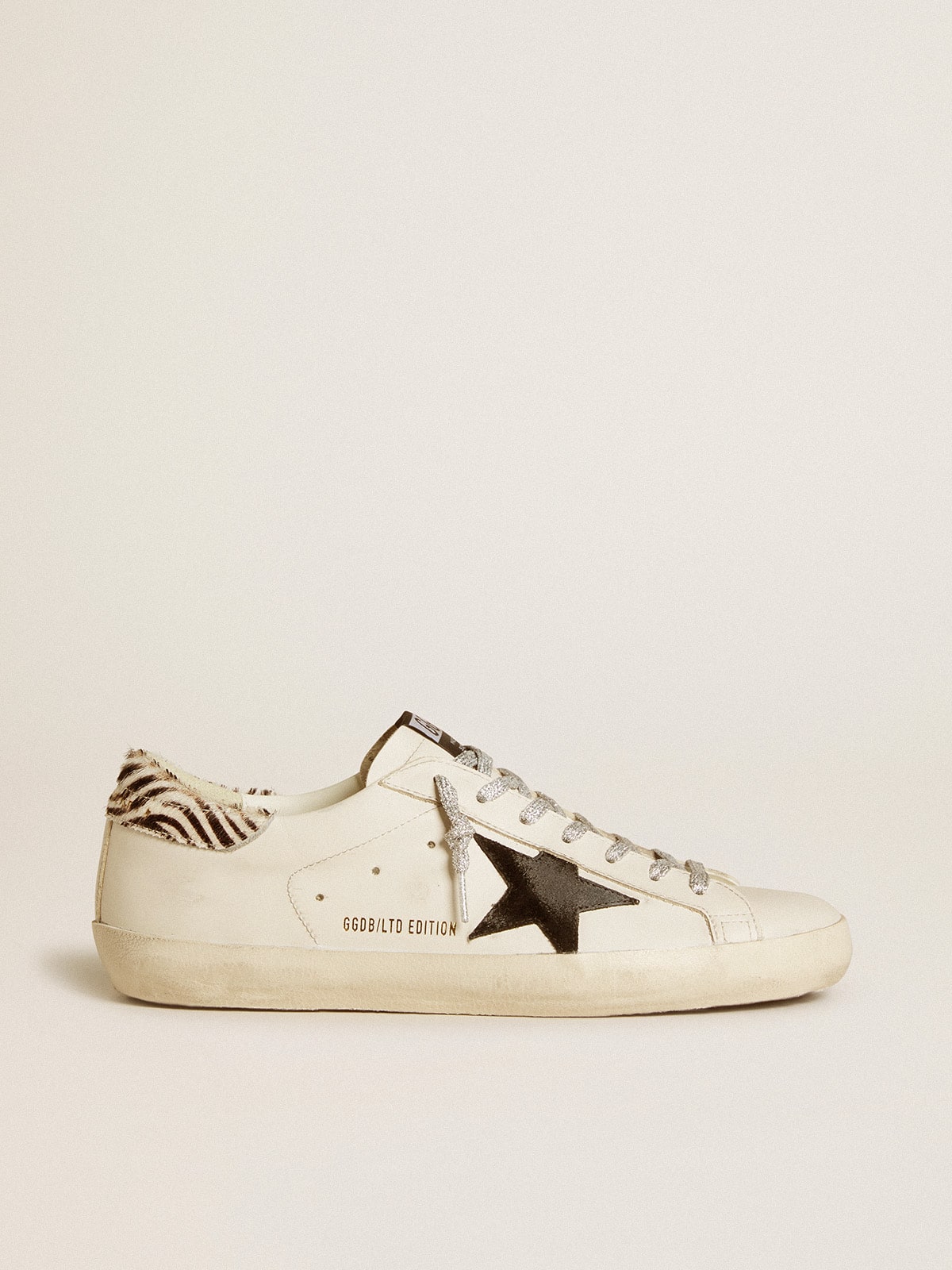 Men's Super-Star LTD with suede star and pony skin heel tab
