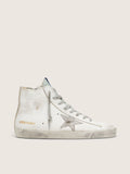 Men's Francy in leather with silver suede star