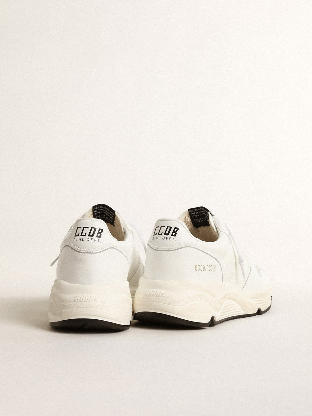 Men's bio-based Running Sole with white star and heel tab