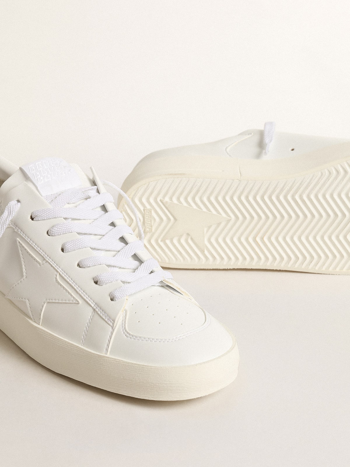 Men's bio-based Stardan with white star and heel tab