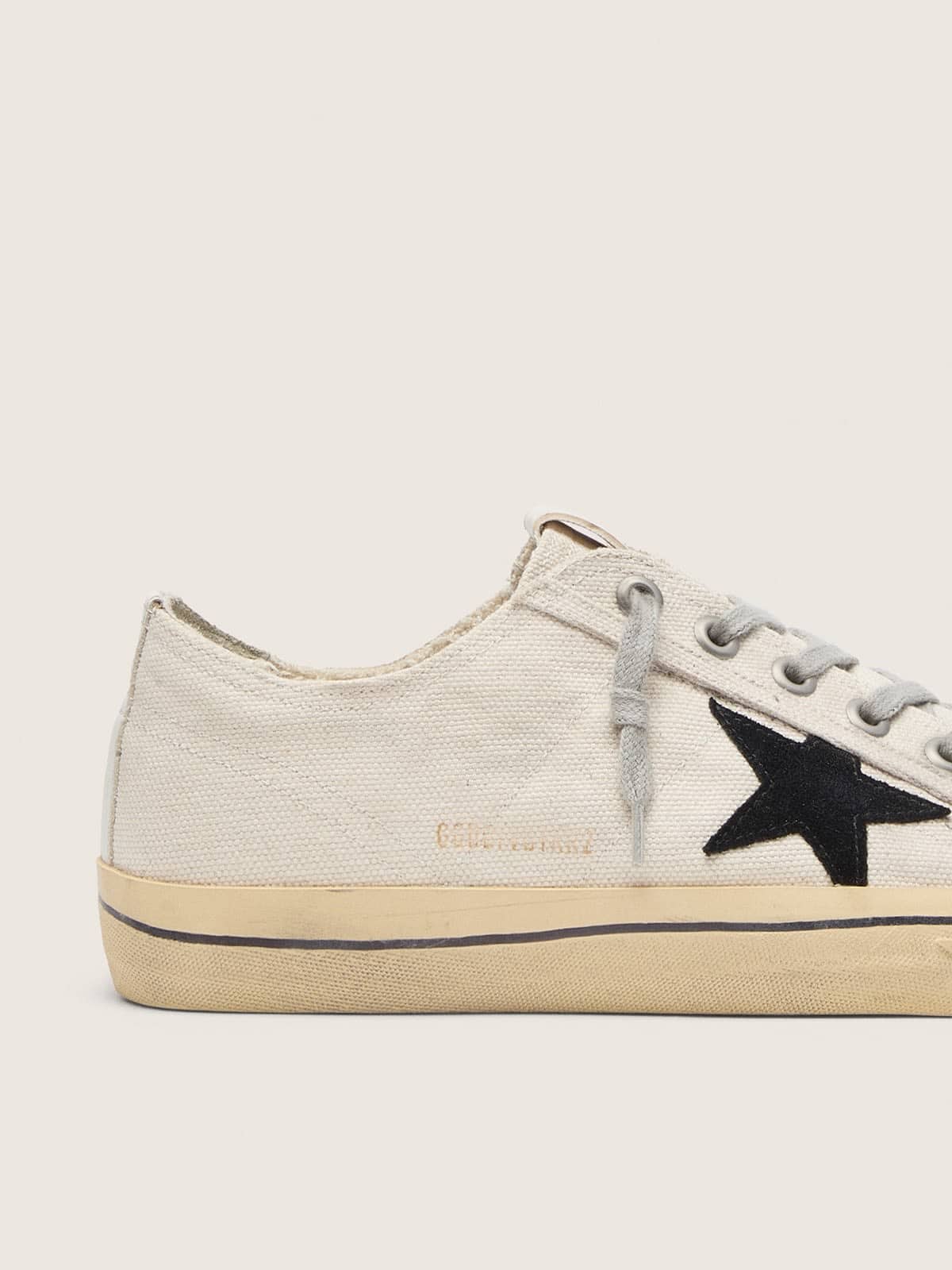 Men's V-Star LTD with black suede star and embroidered lettering