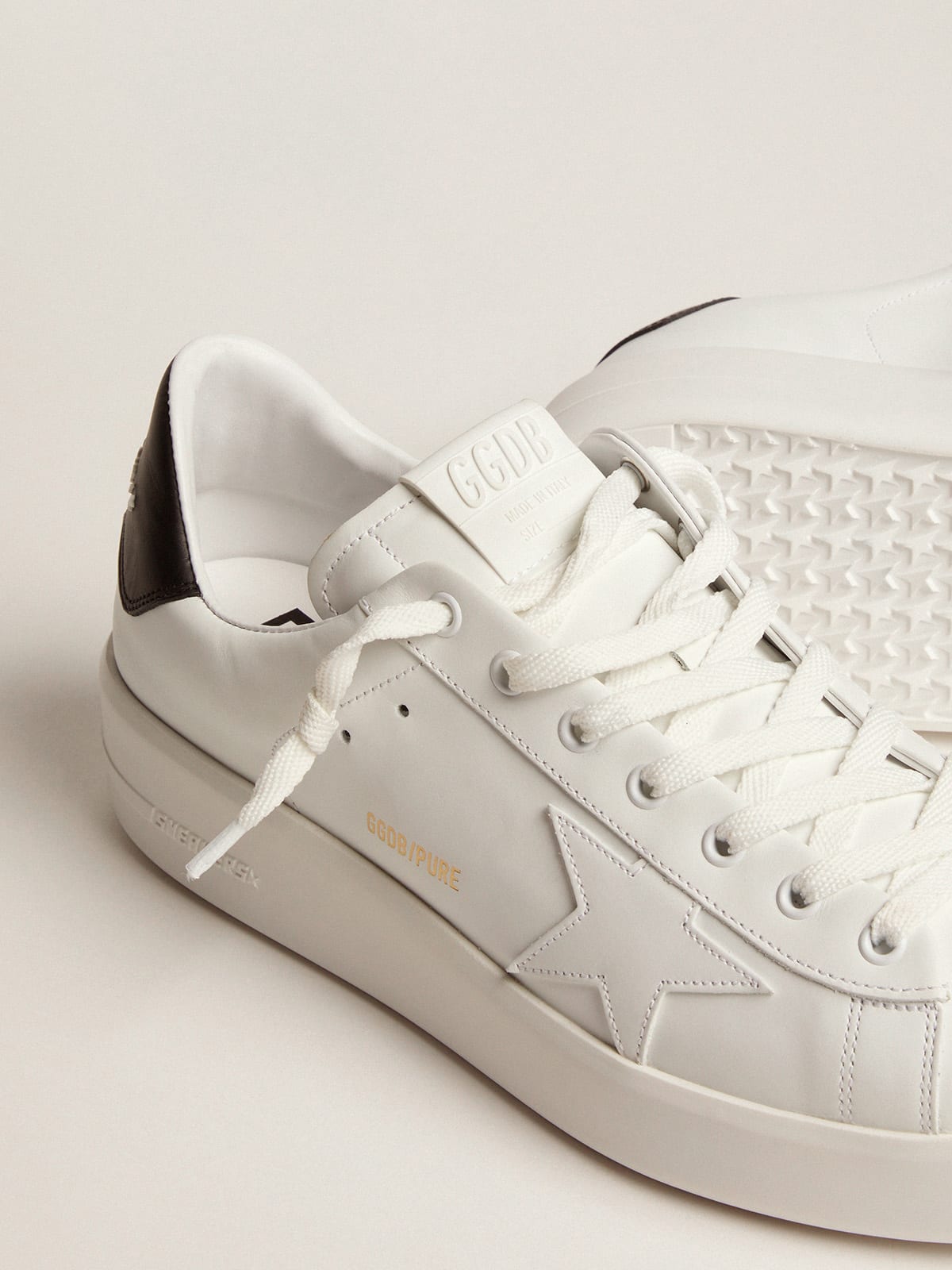 Men's Purestar with leather star and black leather heel tab