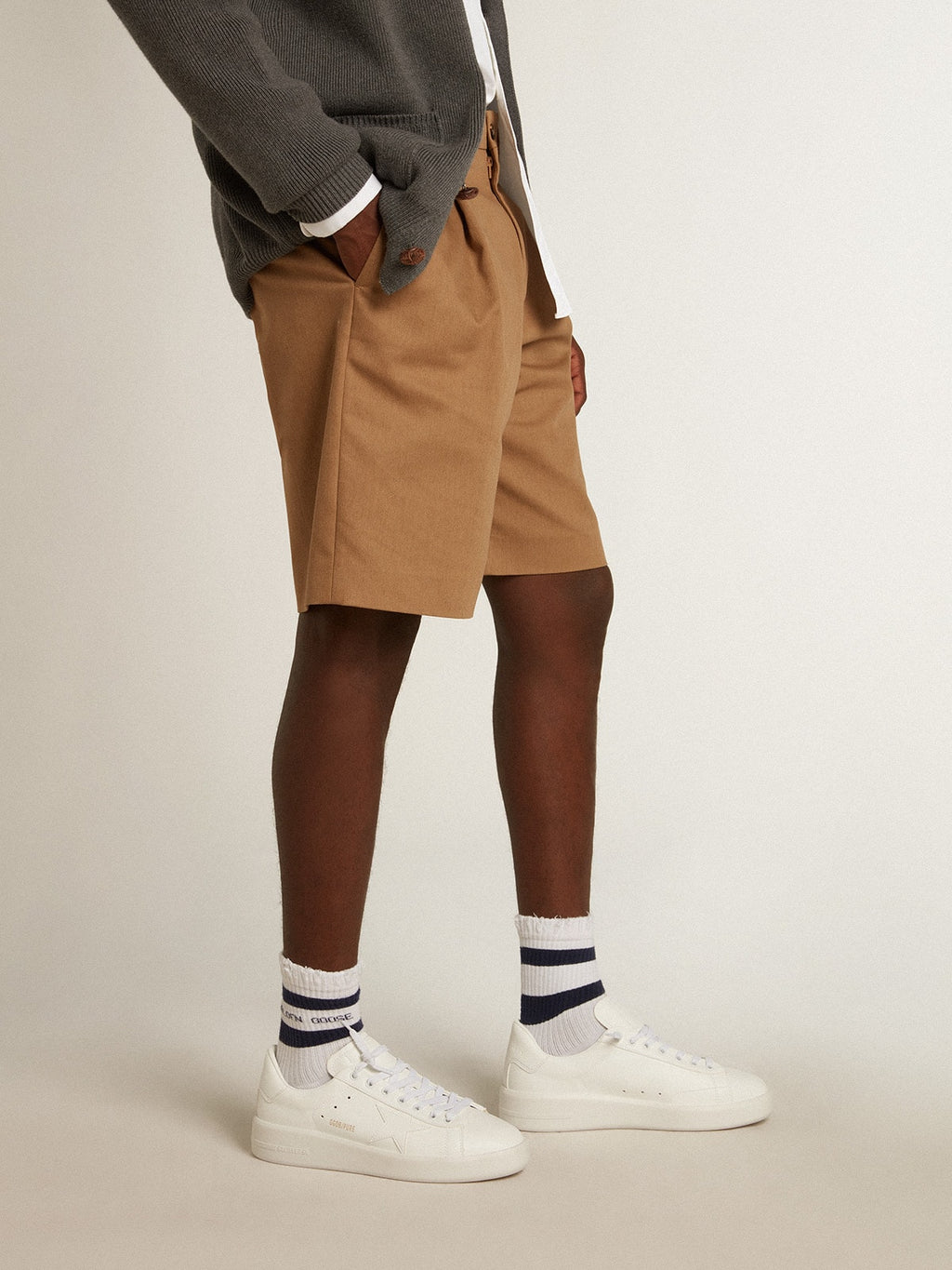 Men's bio-based Purestar with white star and heel tab