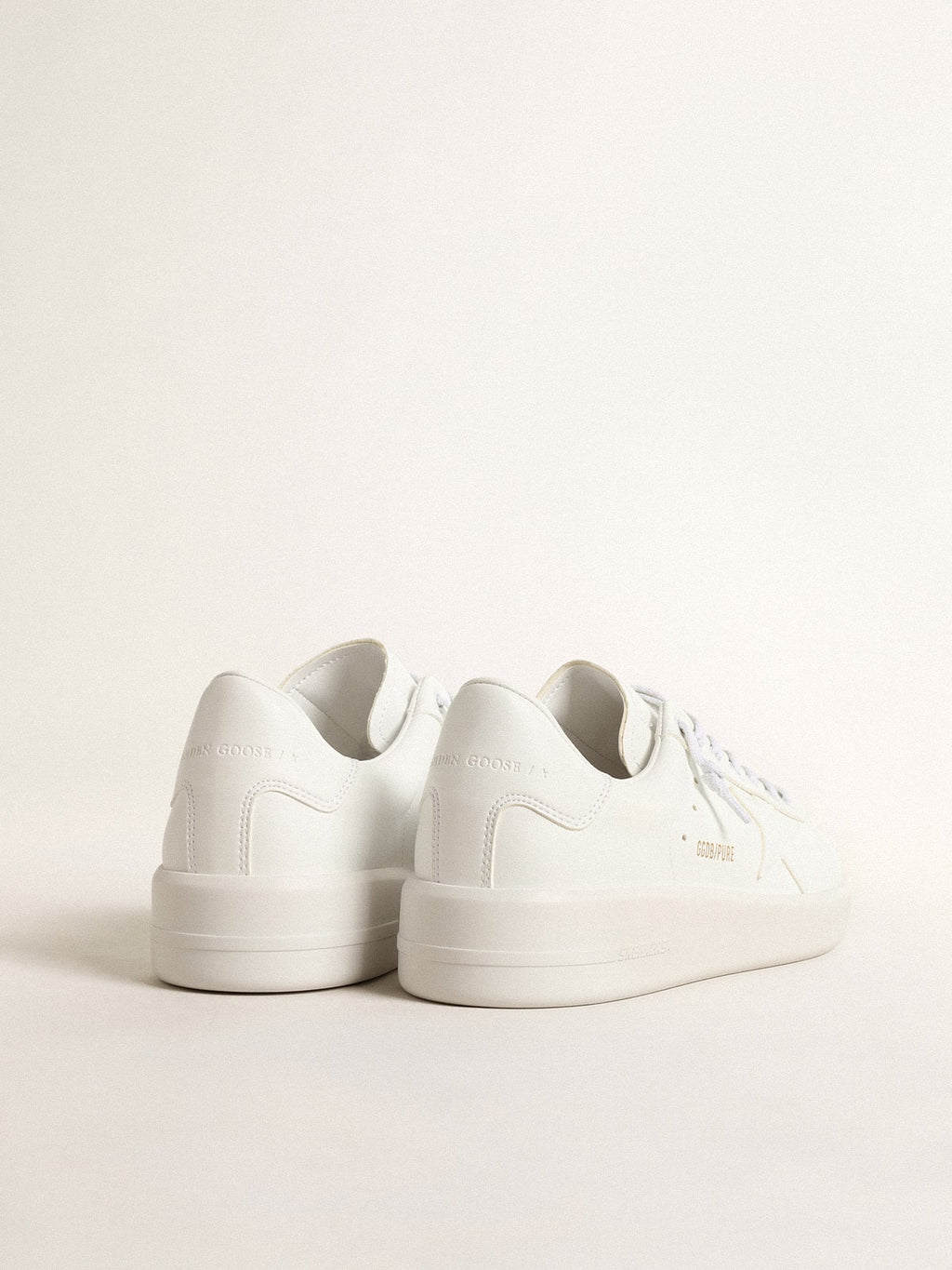 Men's bio-based Purestar with white star and heel tab