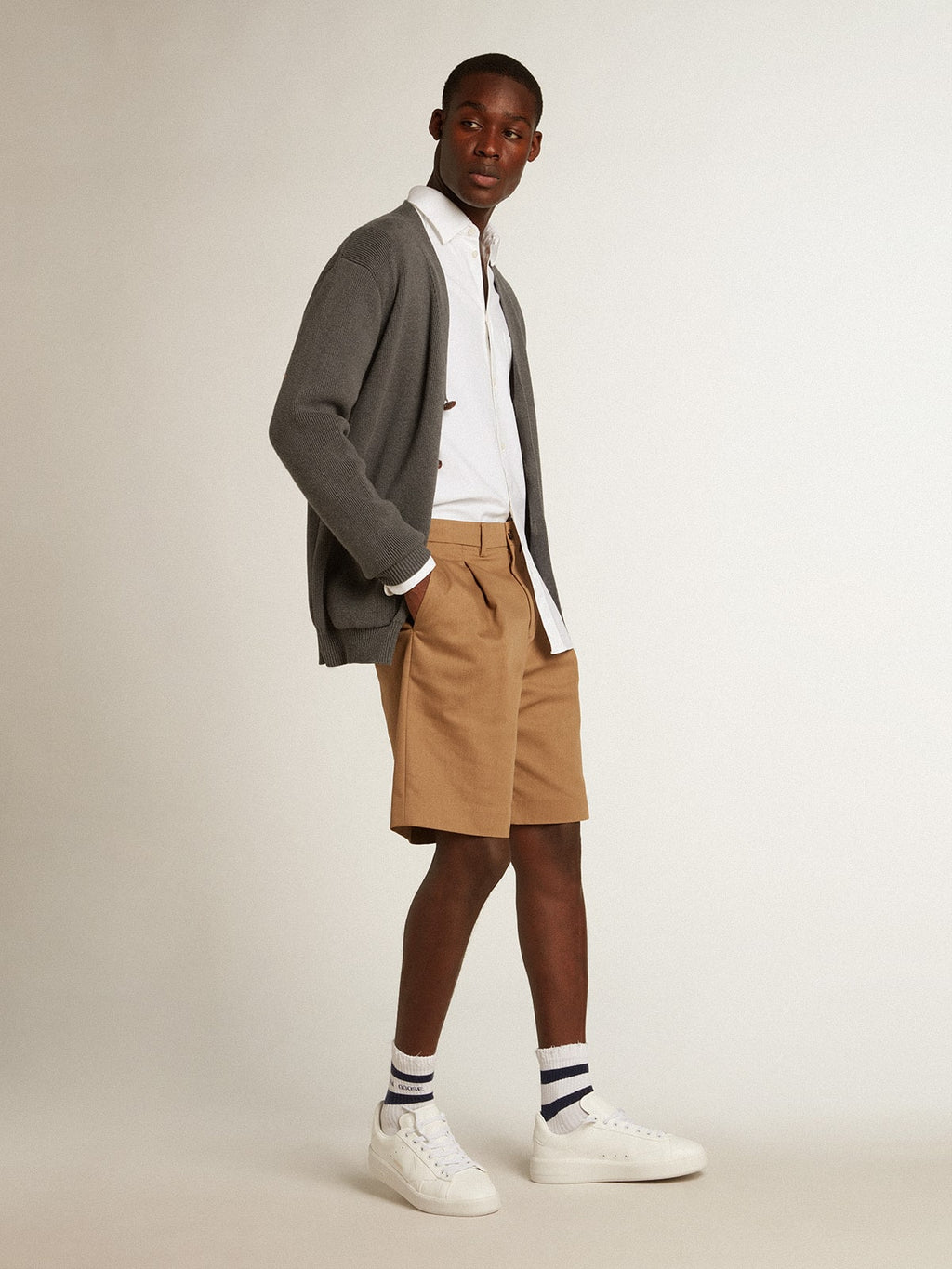 Men's bio-based Purestar with white star and heel tab
