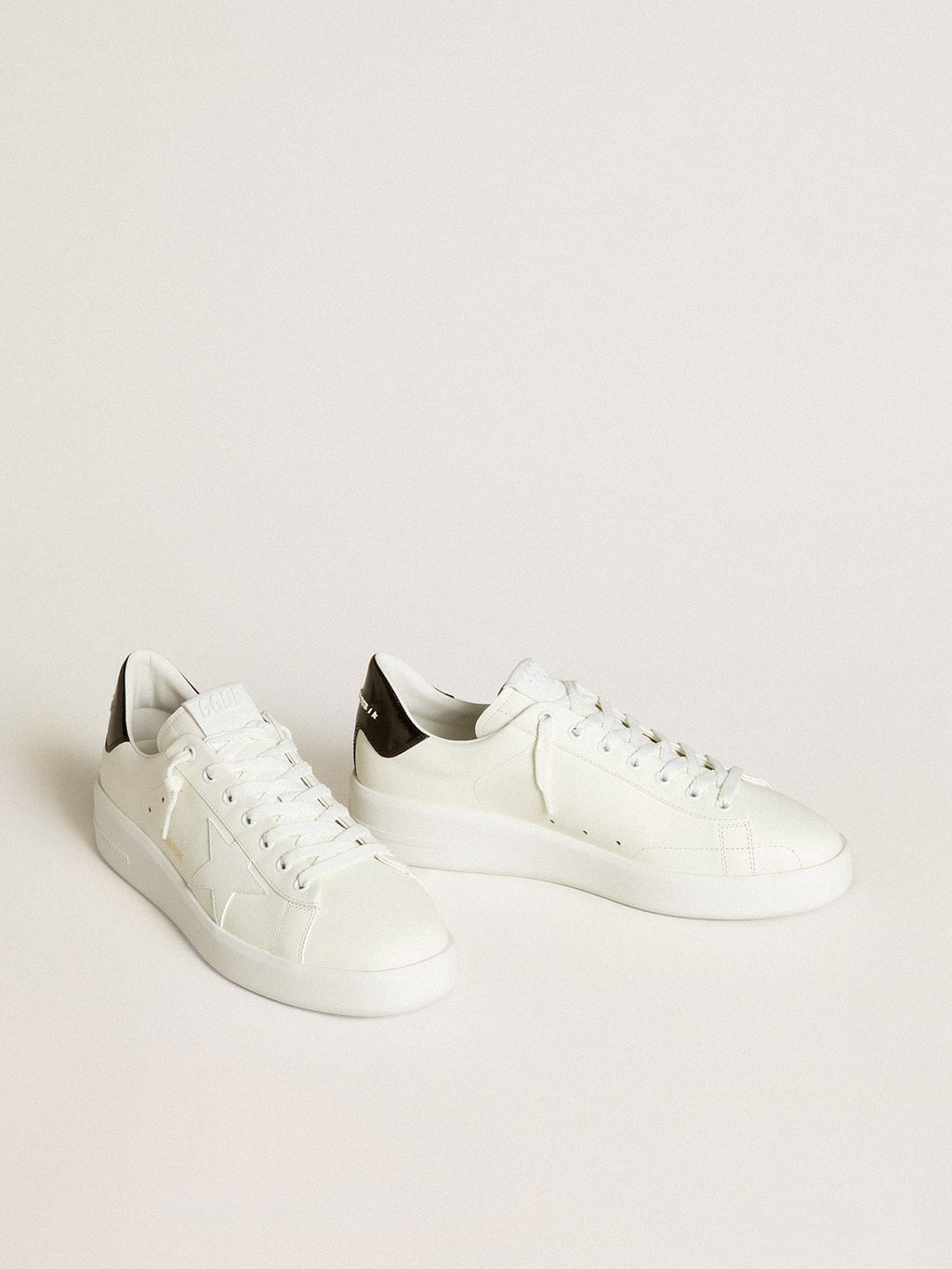 Men's Purestar with leather star and black patent leather heel tab