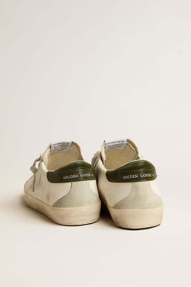 Men's Bio-based Super-Star with perforated star and green heel tab