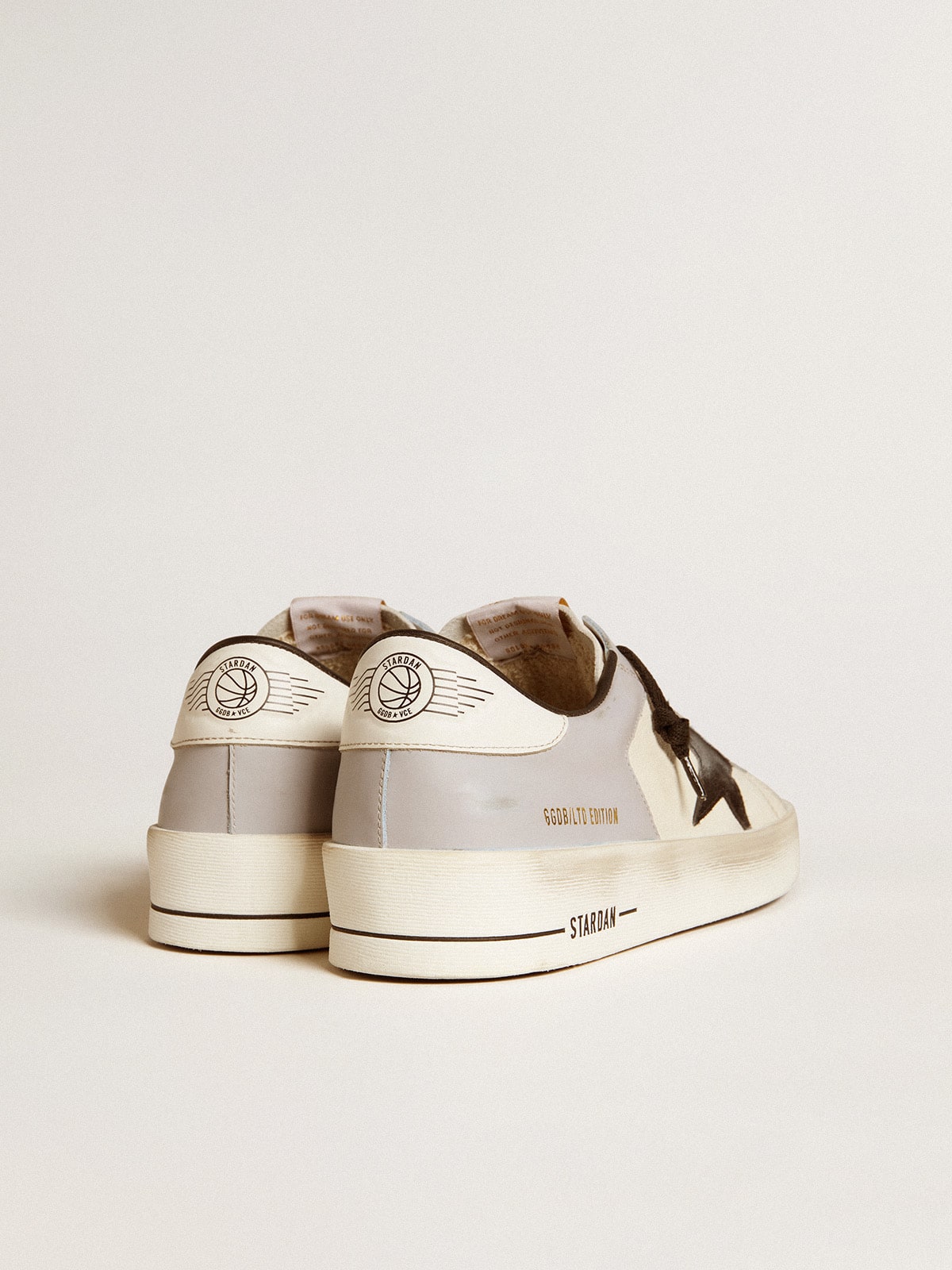 Men's Stardan LTD in nappa and leather with suede star and leather heel tab