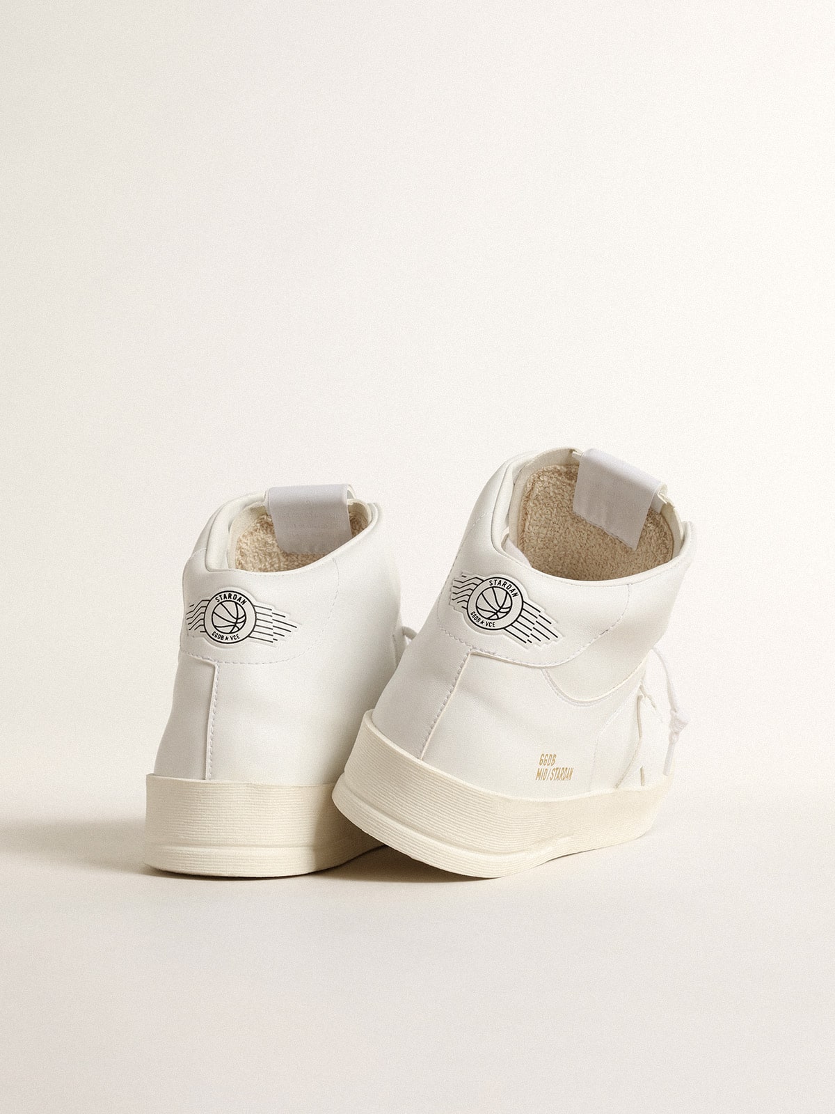 Men's bio-based Mid-Stardan with white star and heel tab