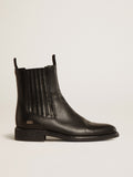 Men's Chelsea boots in black leather