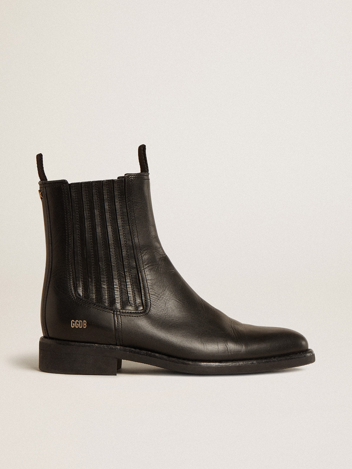 Men's Chelsea boots in black leather