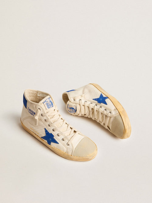 Men's Francy Penstar LAB in nappa with blue star and nylon heel tab