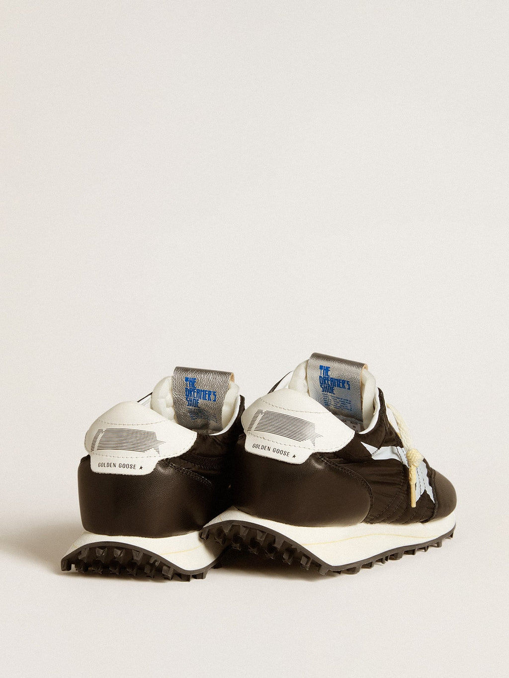 Men's Marathon with black nylon upper and white star