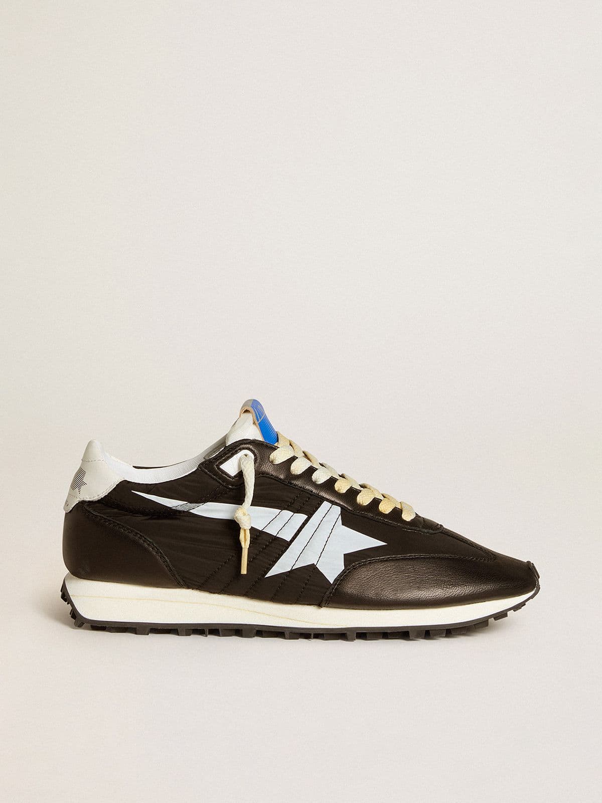Men's Marathon with black nylon upper and white star