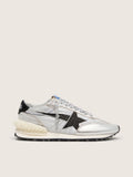 Men's Marathon with silver ripstop nylon upper and black star
