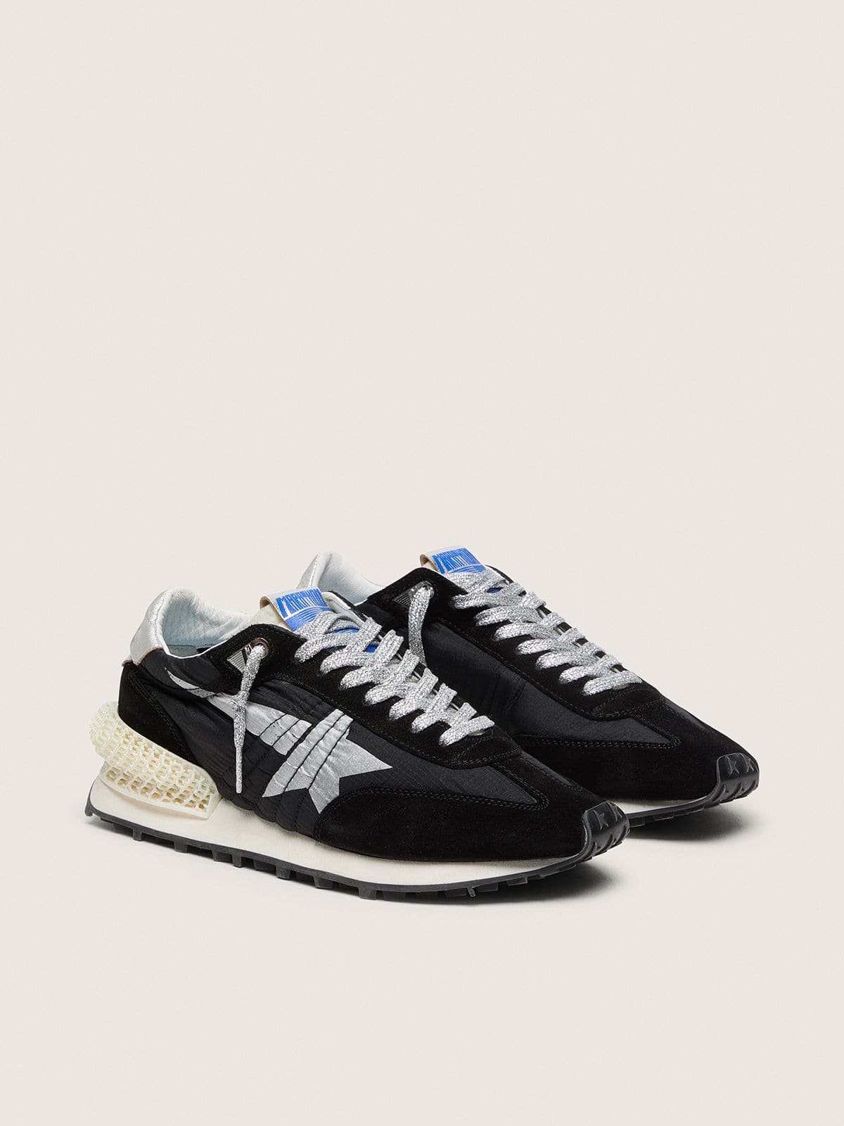 Men's Marathon with black ripstop nylon upper and silver star