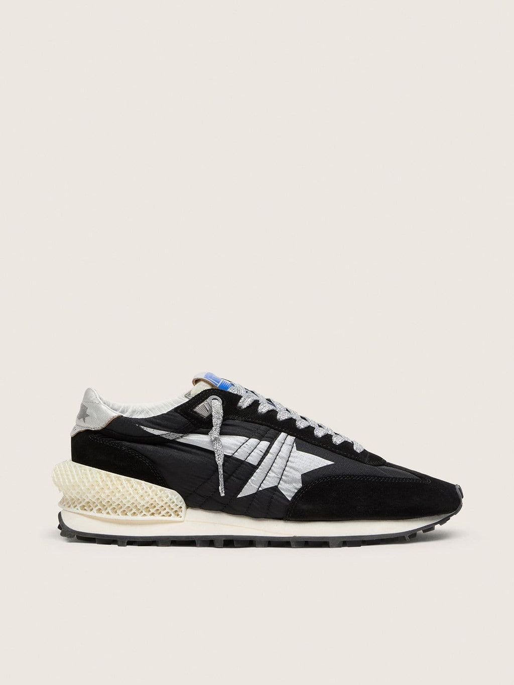Men's Marathon with black ripstop nylon upper and silver star