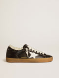 Men's Super-Star in matelass¨¦ nappa with leather star and shearling lining