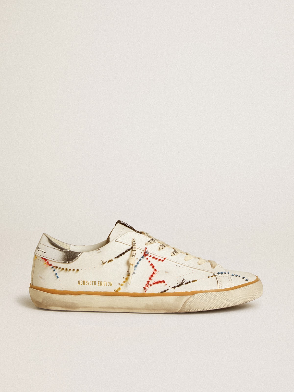 Men's Super-Star LTD with perforated star and metallic leather heel tab