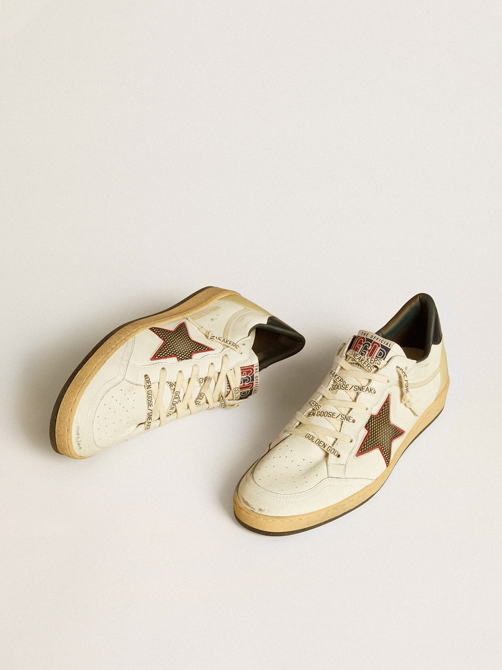 Men's Ball Star LTD with mesh star and midnight blue leather heel tab