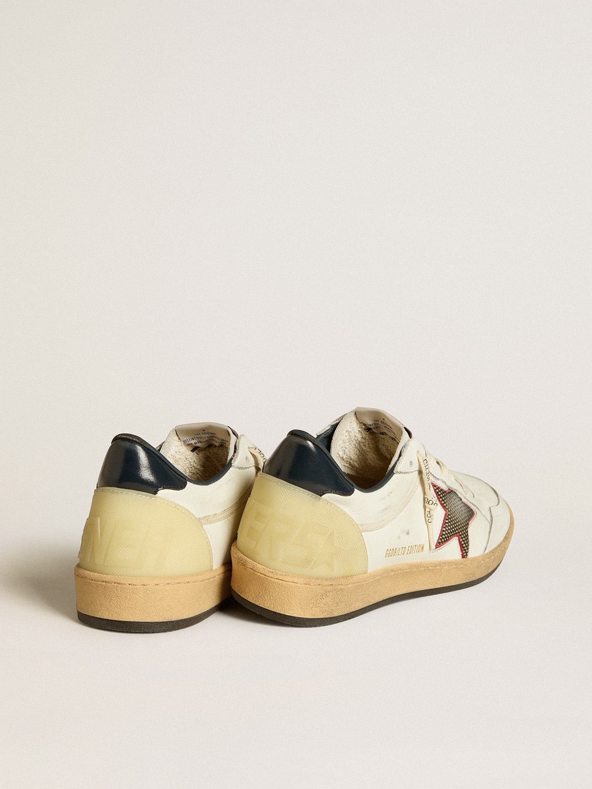 Men's Ball Star LTD with mesh star and midnight blue leather heel tab