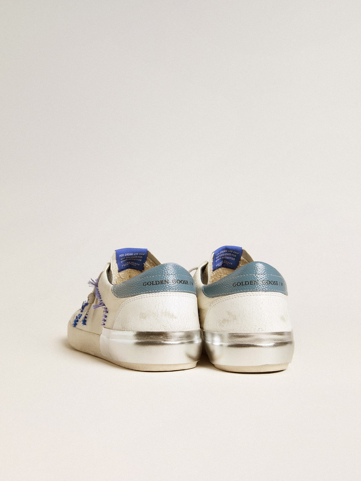 Men's Super-Star LTD in nappa with embroidered star and leather heel tab