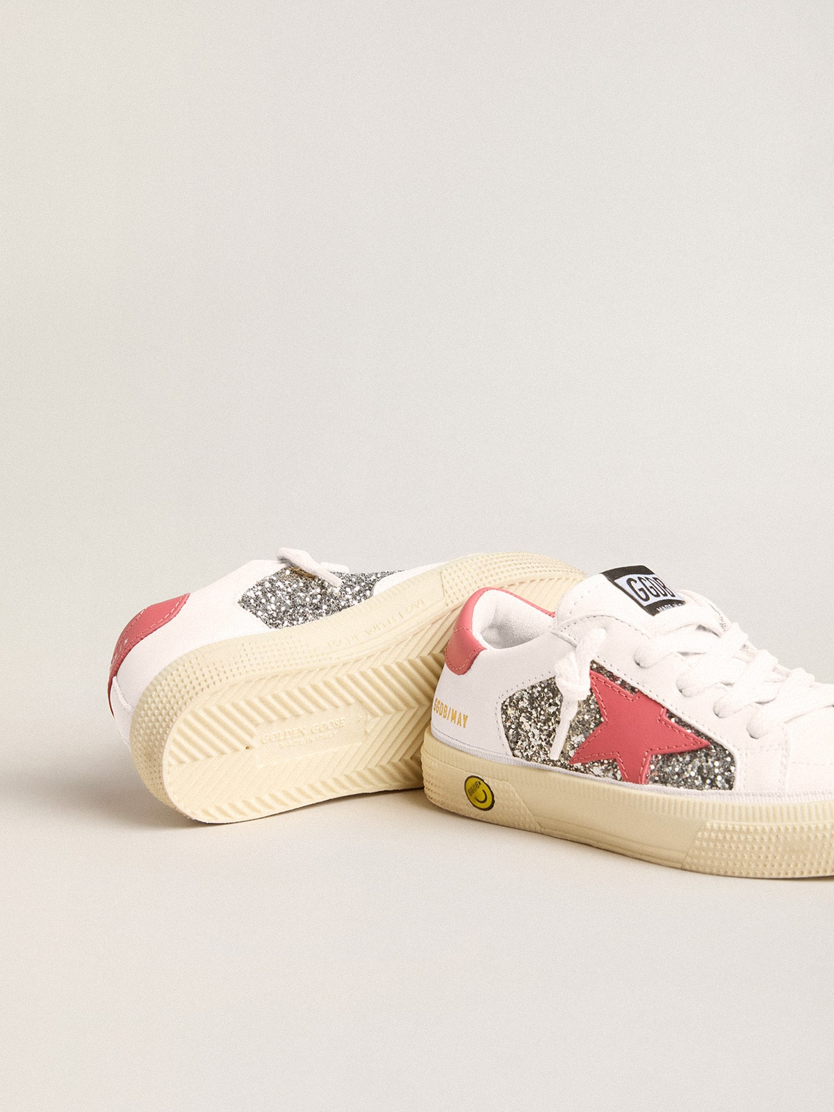 Teen May with red leather star and heel tab