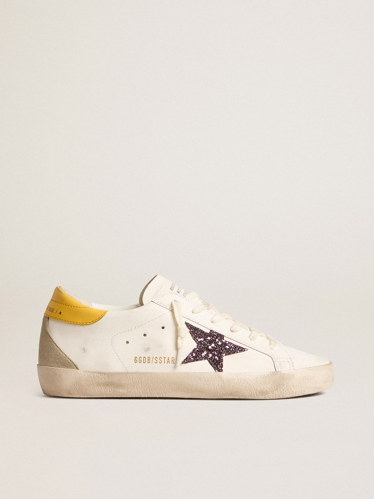 Women¡¯s Bio-based Super-Star with red glitter star and leather heel tab