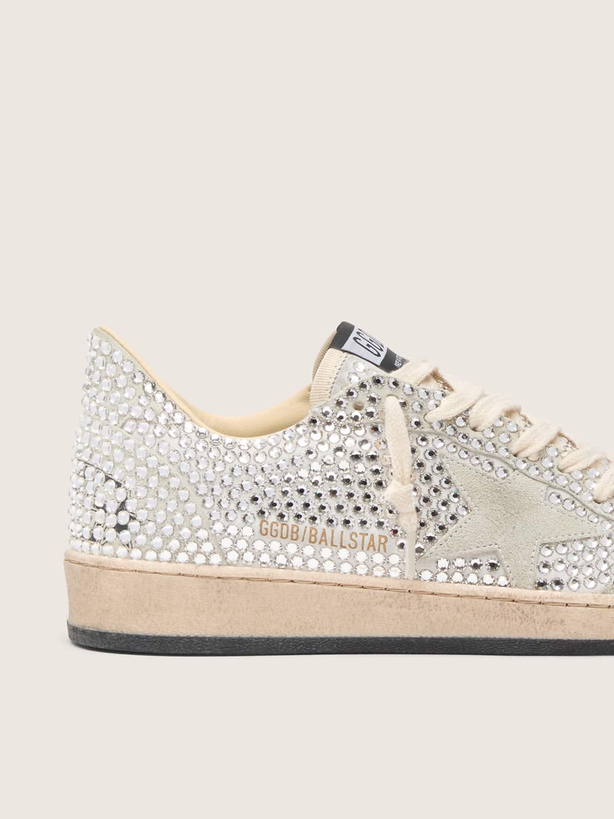 Women's Ball Star LTD with Swarovski crystals and gray suede star