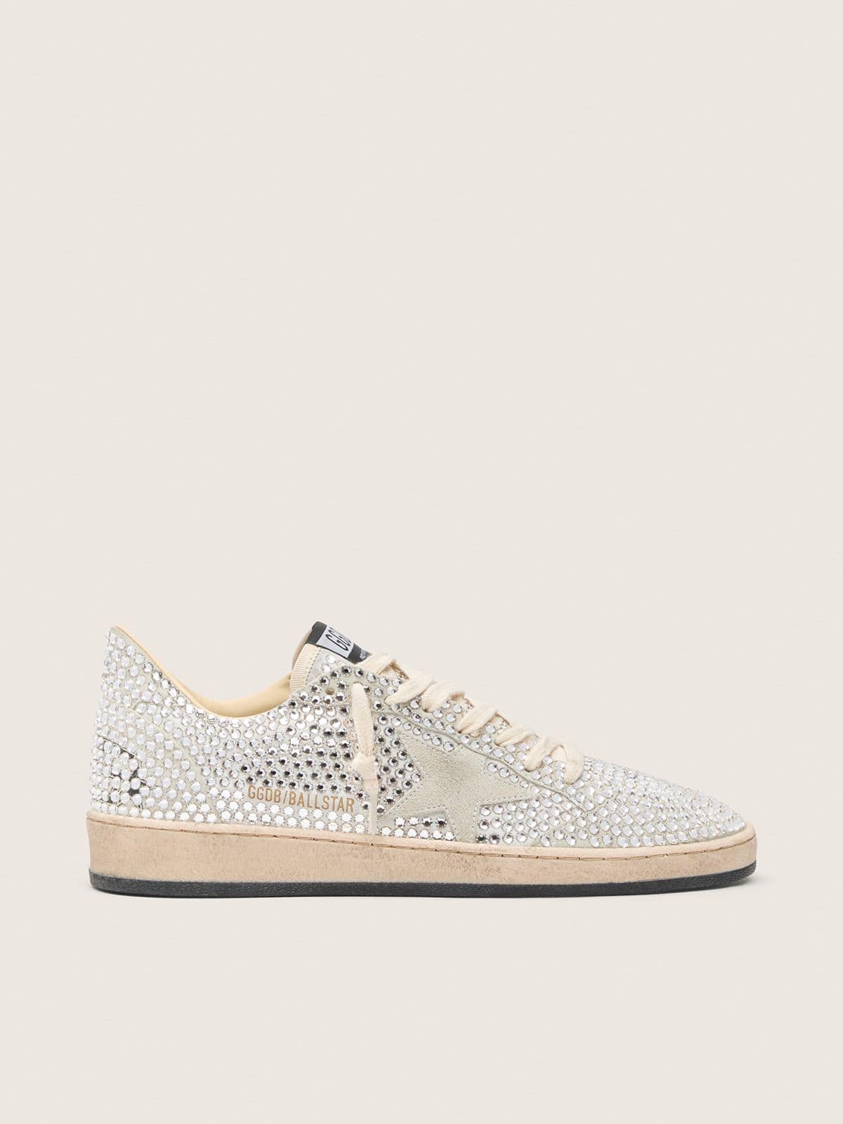 Women's Ball Star LTD with Swarovski crystals and gray suede star