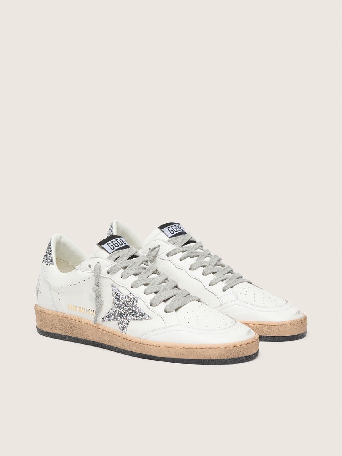 Women's Ball Star Wishes in nappa leather with glitter star and heel tab