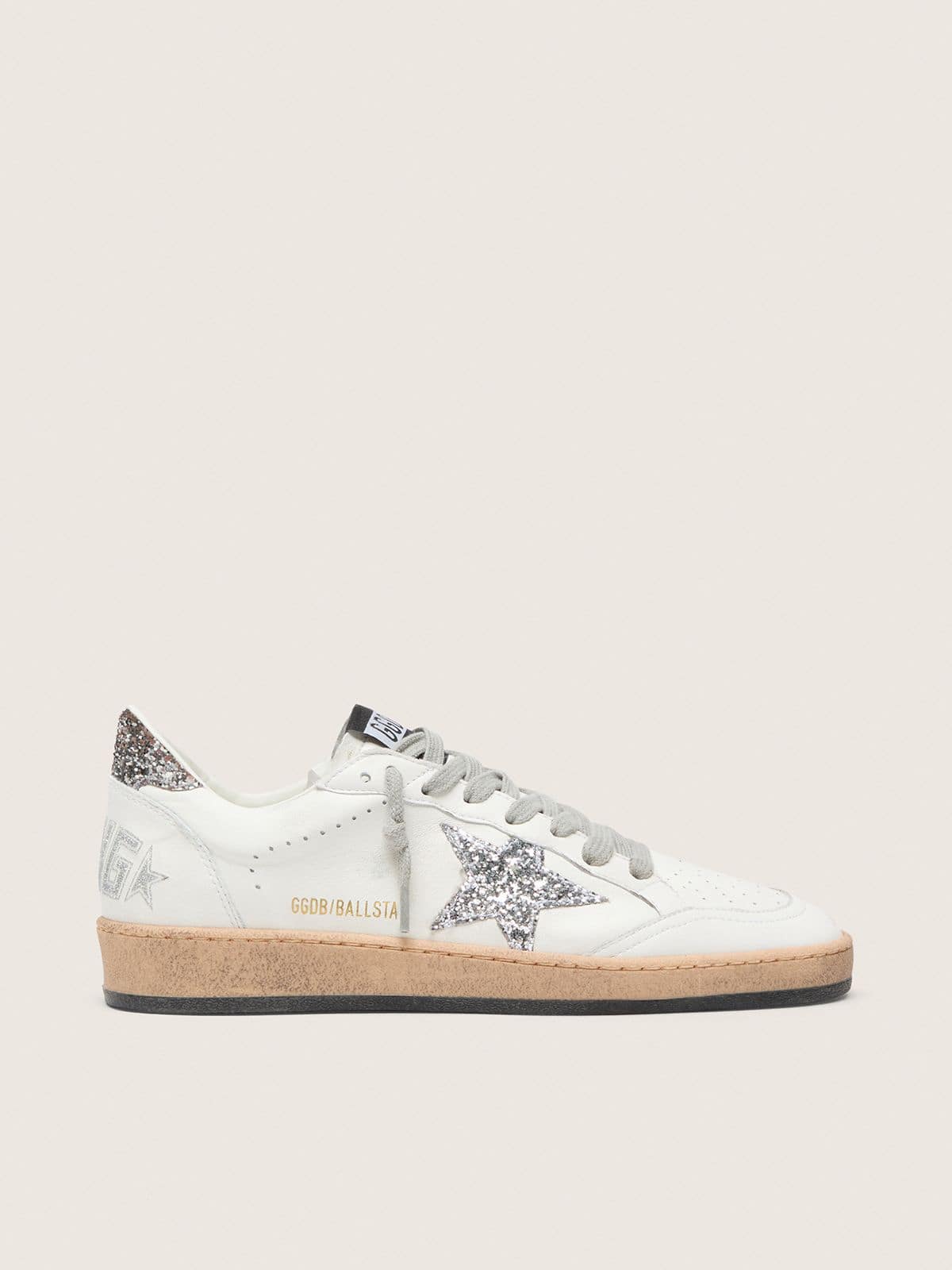 Women's Ball Star Wishes in nappa leather with glitter star and heel tab