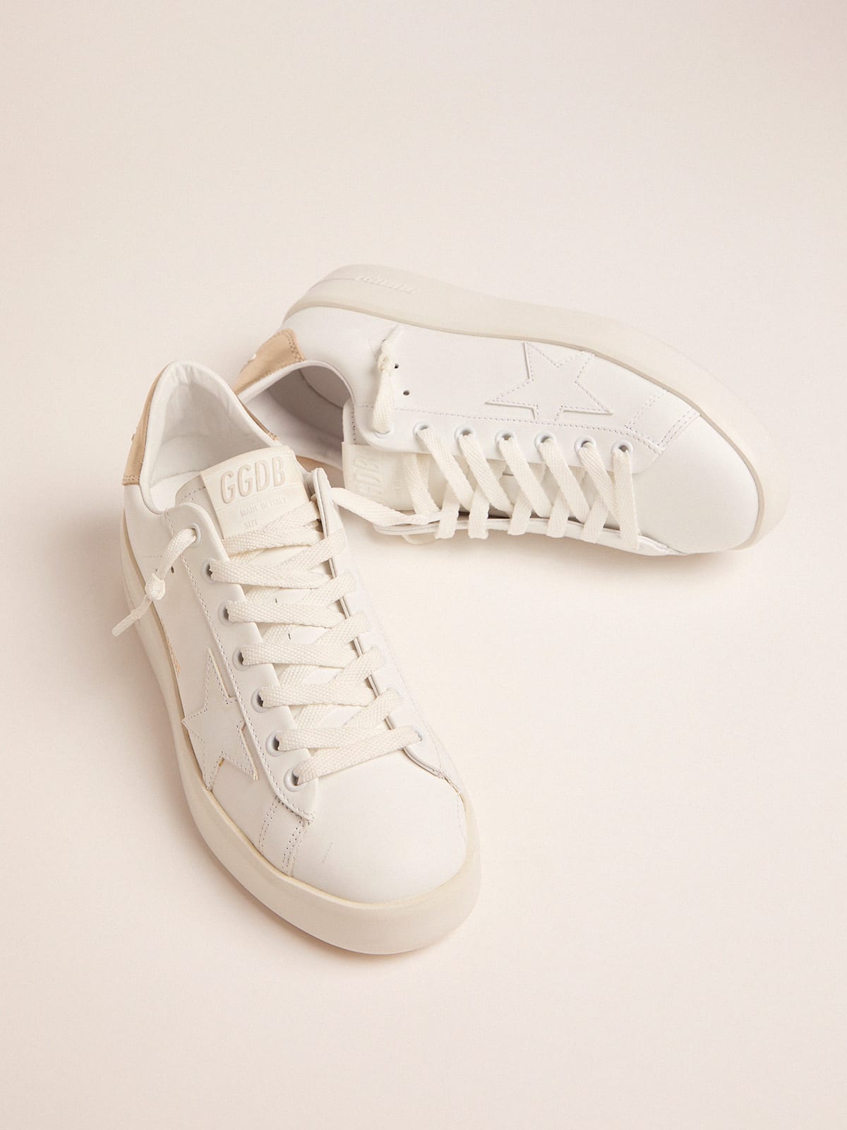 Women's Purestar sneakers with gold-coloured heel tab