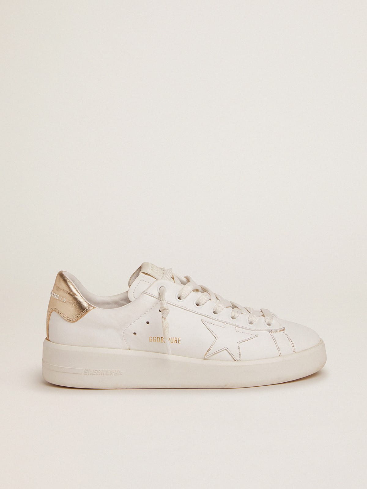 Women's Purestar sneakers with gold-coloured heel tab