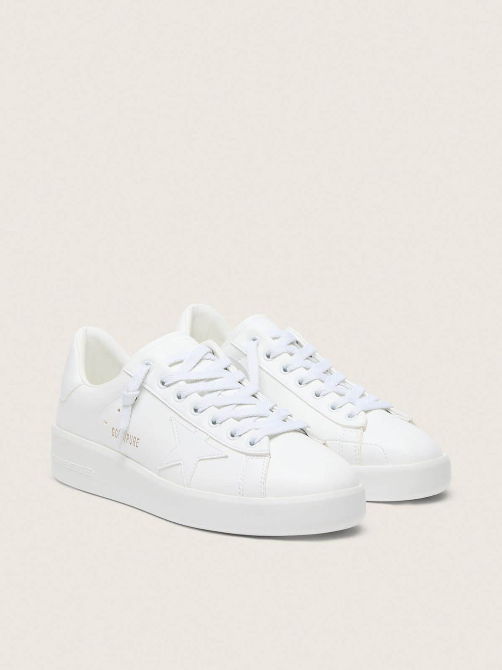Women's bio-based Purestar with white star and heel tab