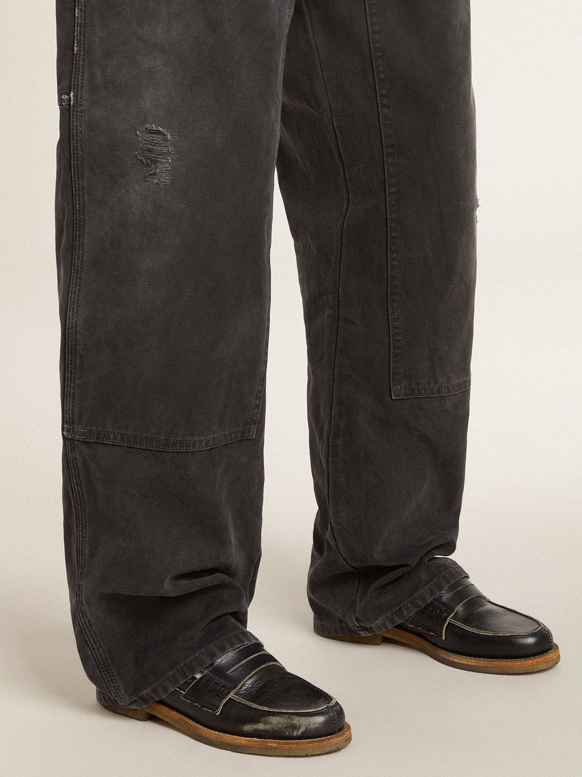 Jerry loafer in black leather