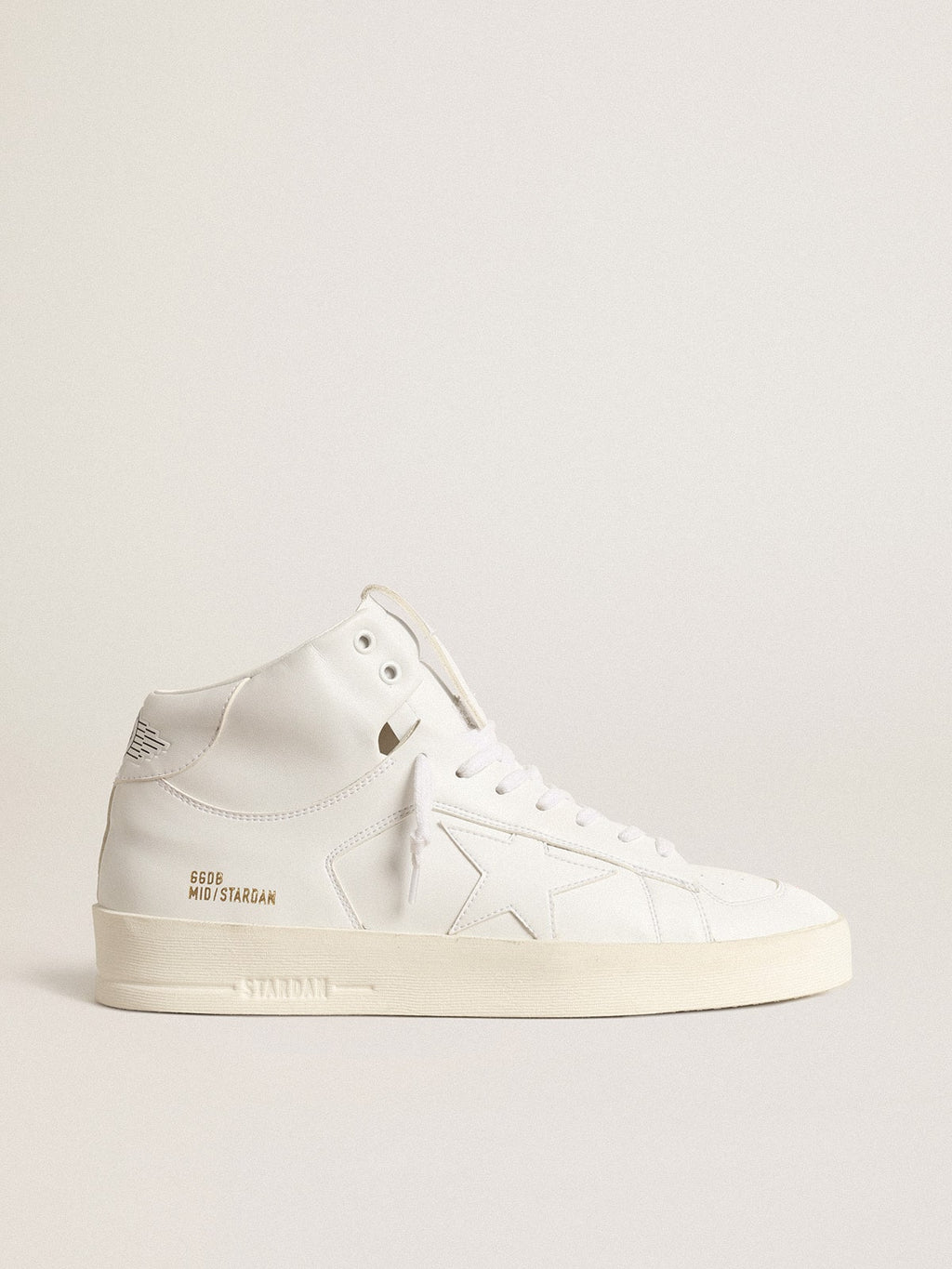 Women's bio-based Mid-Stardan with white star and heel tab