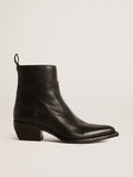 Women's Debbie boots in black leather