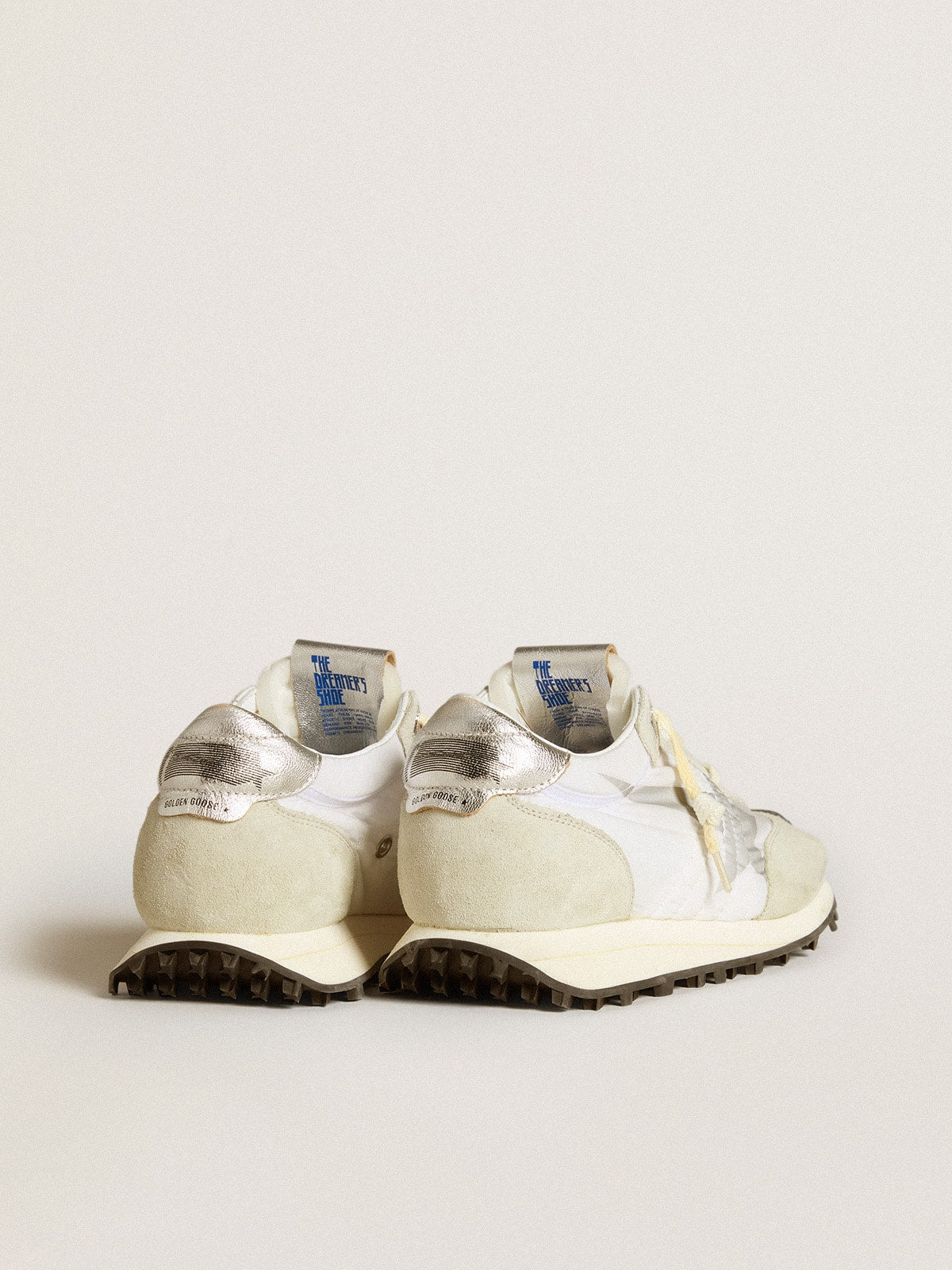 Women's Marathon with white nylon upper and silver star