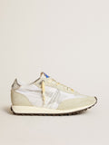 Women's Marathon with white nylon upper and silver star