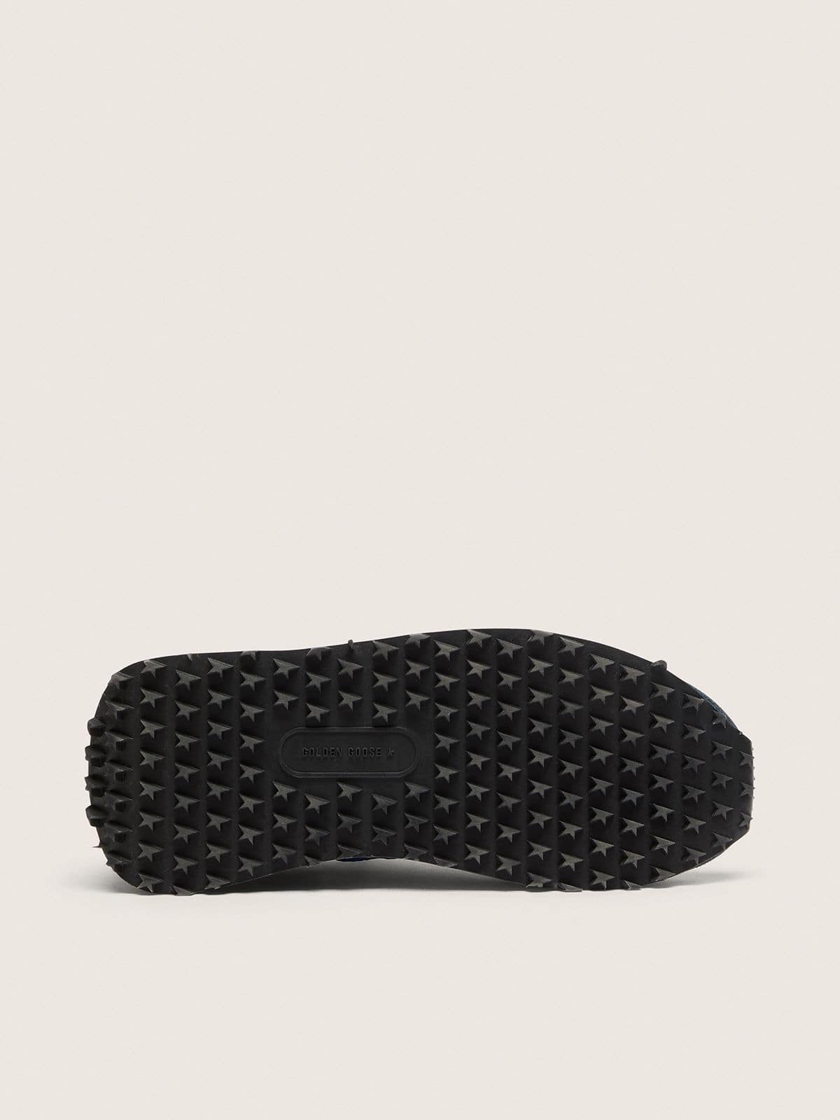 Women's Marathon with blue nylon upper and white star