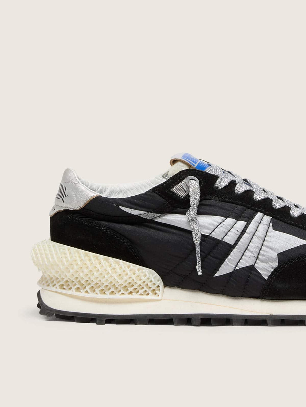 Women's Marathon with black ripstop nylon upper and silver star