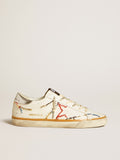 Women's Super-Star LTD with perforated star and metallic leather heel tab