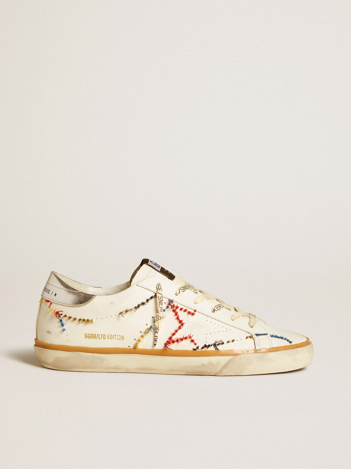 Women's Super-Star LTD with perforated star and metallic leather heel tab